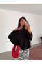 Women's Off Shoulder Boat Neck Oversize Long Sleeve T-Shirt