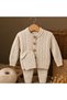 Unisex 3-Piece Knitwear Baby Set: Jacket, Pants, Hat - 2