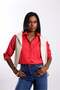 Red Oversize Shirt 3316 - 2