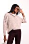 Mink Stand Collar Buttoned Sweater 251361 - 4
