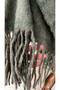 Women's Stylish Glitter Detailed Fringed Shawl – Soft Textured Elegant Shawl for Daily and Special Occasions with a Magnificent Texture - 3