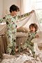 Happy Paw Patrol Patterned 100% Cotton Children's Pajamas Set - 5