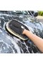 Car Wash Brush with Hand Pocket, Furry Oval Car Wash Glove and Car Cleaning Pad - 4