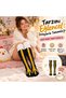 Women's Above Knee Chicken Feet 3-Piece Patterned Socks Black Yellow Long Fun Costume Daily Sock Model - 5