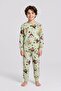 Happy Paw Patrol Patterned 100% Cotton Children's Pajamas Set