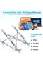 CIVORA Adjustable Laptop Stand for Desk - Foldable & Portable Laptop Riser with Ventilated Cooling - 2