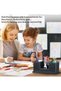 Arabest Desk Organizer Office Supplies Caddy Pu Leather Multi-function Storage Box Pen, Pencil,Cell - 5