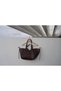 Women's Special Design Hand and Shoulder Bag with Scarf and Wallet Detail - 3