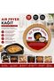 Round paper baking pan for air fryers (20 cm base, 4.5 cm sides), pack of 50, HB006 - 2