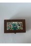 Tile Motif Ceramic Detailed Interlocking Luxury Wooden Handmade Gift Jewelry Box Yld250 - 2