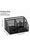 Maxi Multi-Functional Mesh Desk Organizer Black - 3