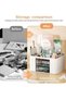 NIIMBOT Desk Organizer with 5 Compartments and 2 Drawers, Multi-function Pen Pencil Holder Storage - 4