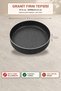 Granite Baking Tray Round Pastry Tray Non-Stick Cast Iron Tray Black Domestic Production