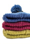 Unisex Jacquard Pompom Knitwear Beanie - Winter Thick Knit Hat - 4