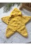 Puffy Star Jumpsuit (3-6 Months) Yellow