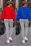 2-Piece Zero-Collar Winter Shardooned Unprinted Women'S/Men's Unisex Model - 2
