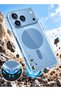 Apple iPhone 18 Pro 5G 2026 Clear Magsafe Magnetic Attachment Animation Acrylic Case Cover - 3
