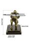SYOSI Executive Knight Pen Holder Personalized Decoration Desk Accessory Stationery Organizer - 4