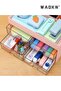 WAOKN Desk Organizer with Drawer, Office Desktop Organizer Stationary Organizer Desktop Pen Pencil - 2