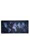 World Map Design Large Desk Mat Durable Non-Slip PU Leather Waterproof Mouse & Keyboard Mat, Desk