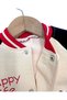 Baby Boy 1-2-3 Years Old, Lion Printed Thick 3-Strand Rastered College Cardigan, Jacket - 5