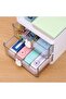 HZYH Small Desk Organizer with Drawer, Office Desktop Storage Box, Business Card/Pen/Pencil/Mobile - 5