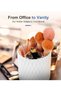 Pen Holder - 360° Rotating, 5 Slot Pen Holder For Desk. Pencil Holder For Office,School,Dorm - 4