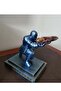 SYOSI Executive Knight Pen Holder Personalized decoration Desk Accessory Stationery organizer - 3