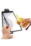 Eckek Acrylic Sign Holder Multi-Page flip Sign Holder Menu Displays Double Sided 5 Pages-10 Sides - 5