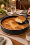 Granite Baking Tray Round Pastry Tray Non-Stick Cast Iron Tray Black Domestic Production - 3