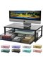 Computer Monitor Stand Riser, Desk Organizers and Accessories with Drawer, Office Desk Accessories