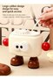CityRiya-Long Cartoon Big-Eyed Desk Organizer, 2-in-1 Pen Holder & Cotton Swab Storage with - 5