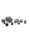 Mesh Executive Desk Organizer 5-Piece Set - Black Metal Finish - 3
