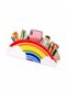KASTWAVE Wooden Pen Holder & Pencil Holders - Supply Caddy Phone Holder Desk Organizer for Office