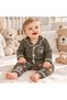 Cute Heroes Cartoon Printed Long Sleeve Baby Pajama Set -100% Cotton