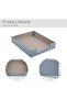 Leather Letter Tray,Stackable File Document Tray,Desk Organizer for Office Supplies,A4 Paper Case - 2