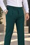 Old Money Pleated Stretch Fabric Trousers