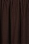 Women Shirred Maxi Dress, Dark Brown - 5