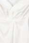 Women Plain Mini Dress, White - 5