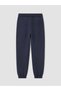 Navy Blue 2-Piece Striped Boys' Jogger Sweatpants - 3