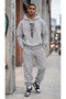 Hooded Sweatshirt 2-Piece Combination Winter Embossed Money Printed Women's / Men's Unisex Model