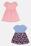 Kids Girl 2 Pieces Allover Print Dress, Multicolor - 3