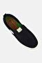 Women Slip On Brand Logo Sneakers, Black - 4