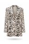 Speckled Patterned Blazer Jacket Dress - 6
