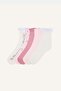 5-Piece Ruffled Floral Cotton Long Socks for Girls I5732A8Ns