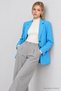 Padded Blazer Woven Jacket Lnt0049 Turquoise - 3