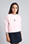 Crew Neck Embroidered Fuzzy Sweater for Girls H6857A826Au - 3