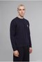 Relaxed Fit Crew Neck Teddy Bear Embroidered Knit Sweater H7672Ax26Au - 6