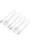 5V 2Pcs Motion Sensor Switch with USB Male and Female Connector(White),Automatic Sensor Switch for I