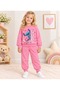 Girl's Printed Cotton 2-Piece Pajama Set